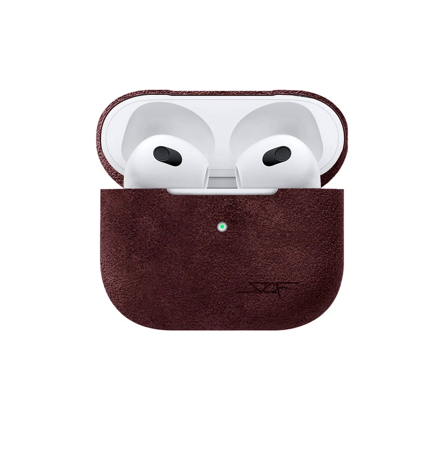 Apple AirPods | Red Alcantara Case sold by Simply Carbon Fiber product image thumbnail 5