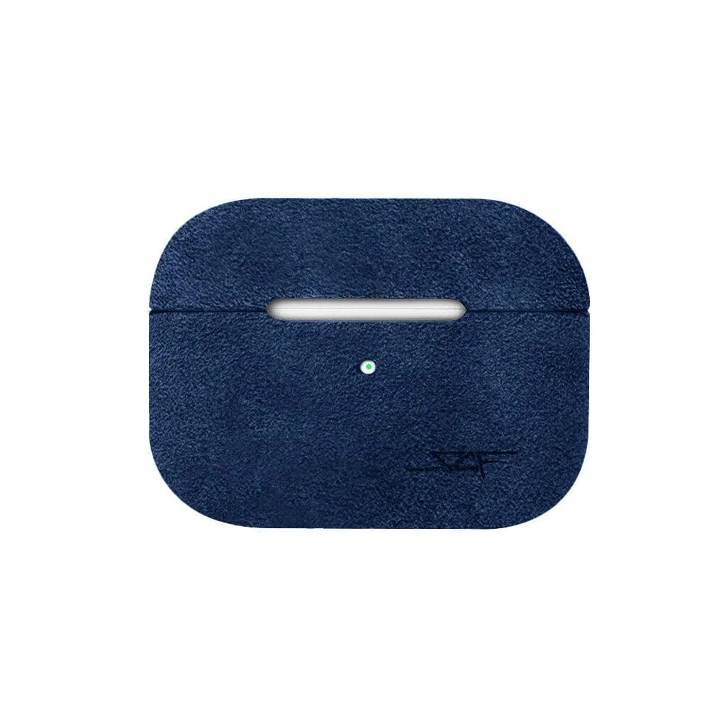 Apple AirPods | Blue Alcantara Case sold by Simply Carbon Fiber product image thumbnail 2