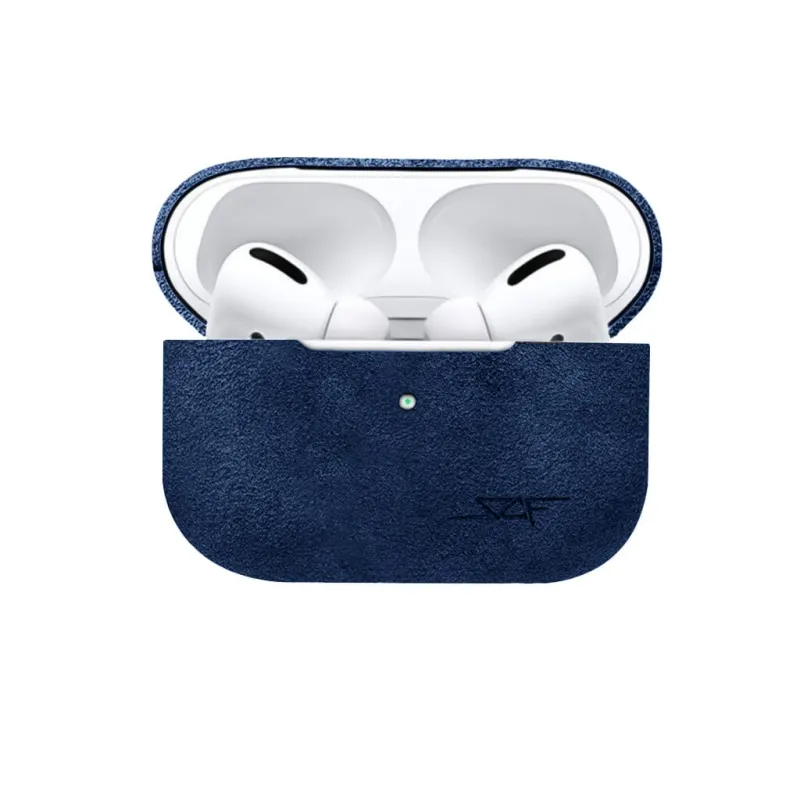 Apple AirPods | Blue Alcantara Case sold by Simply Carbon Fiber