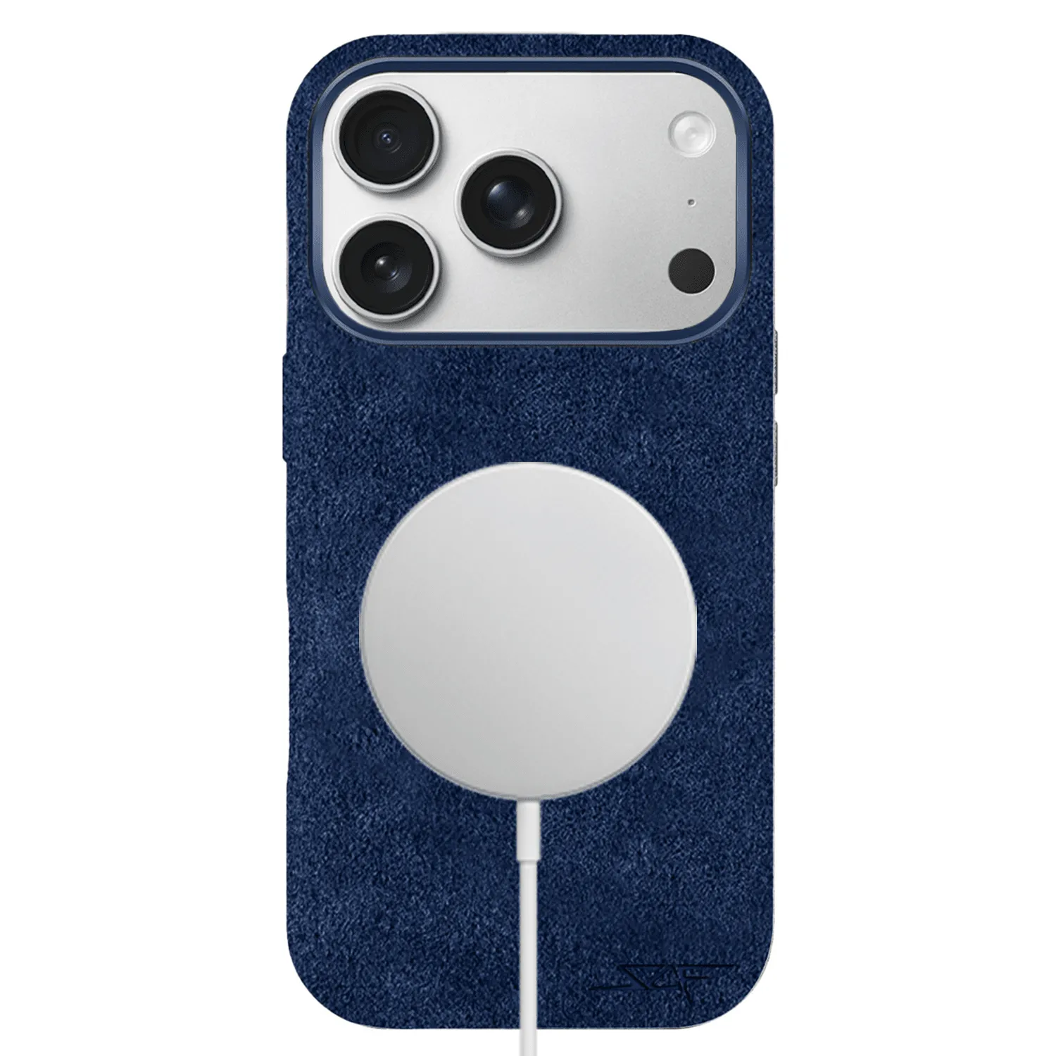 iPhone | Blue Alcantara Case | GHOST Series sold by Simply Carbon Fiber product image thumbnail 2
