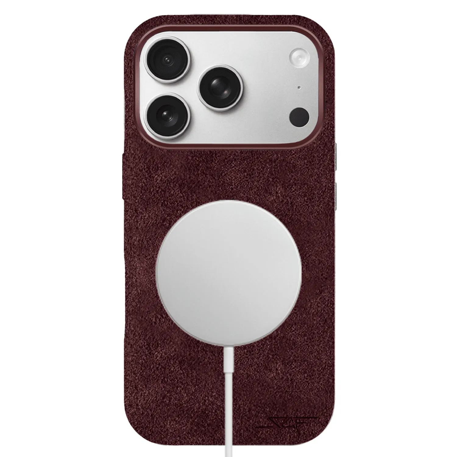 iPhone | Red Alcantara Case | GHOST Series sold by Simply Carbon Fiber product image thumbnail 2