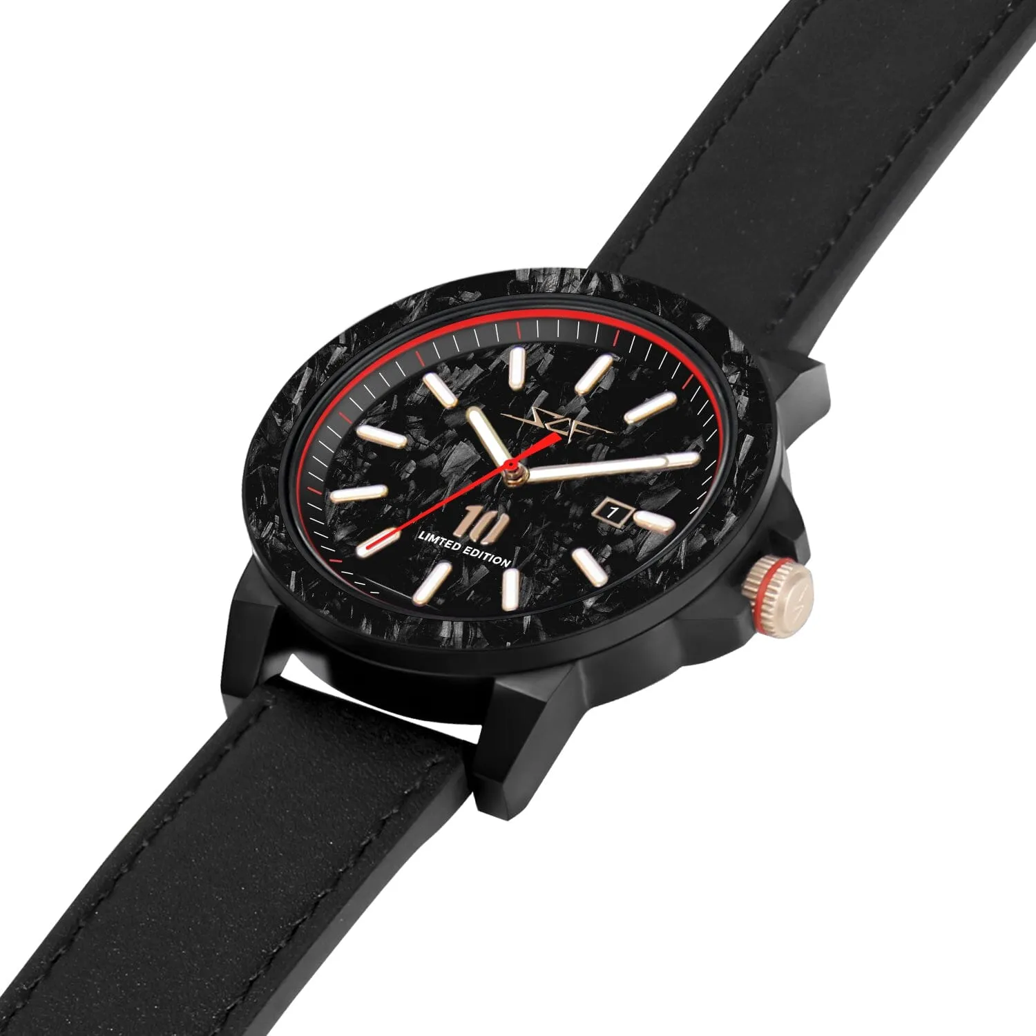 ●TROFEO● 10th Anniversary APOLLO Series Forged Carbon Fiber Watch sold by Simply Carbon Fiber product image thumbnail 3