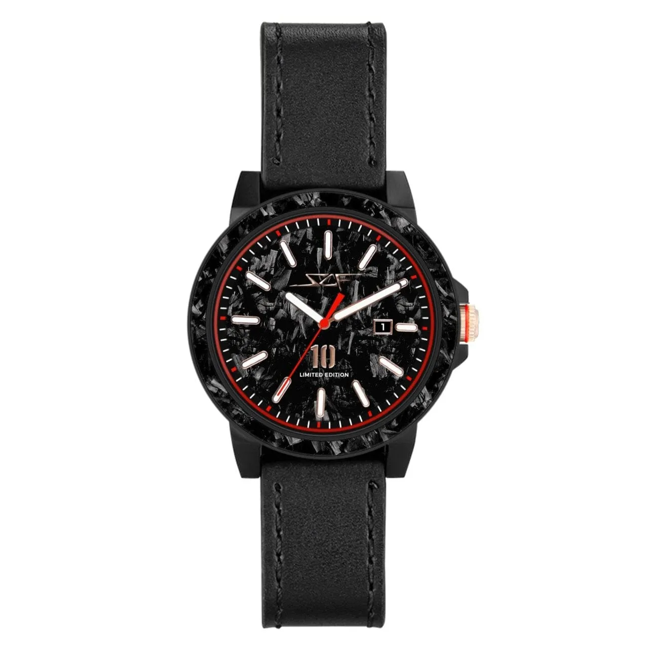 ●TROFEO● 10th Anniversary APOLLO Series Forged Carbon Fiber Watch sold by Simply Carbon Fiber