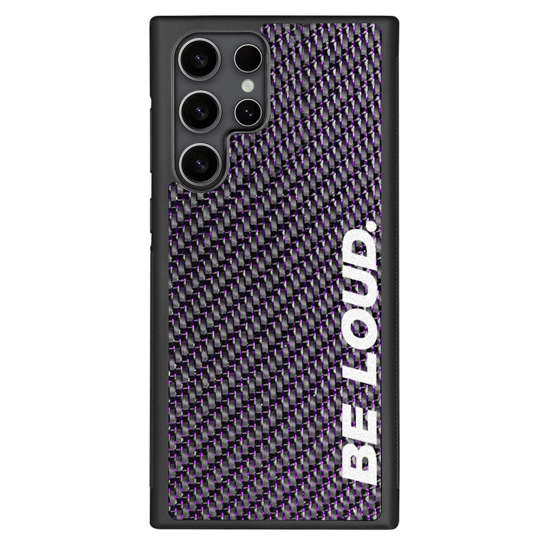 Samsung | Purple Lace Carbon Fiber Case | BE LOUD. x SCF sold by Simply Carbon Fiber product image thumbnail 2