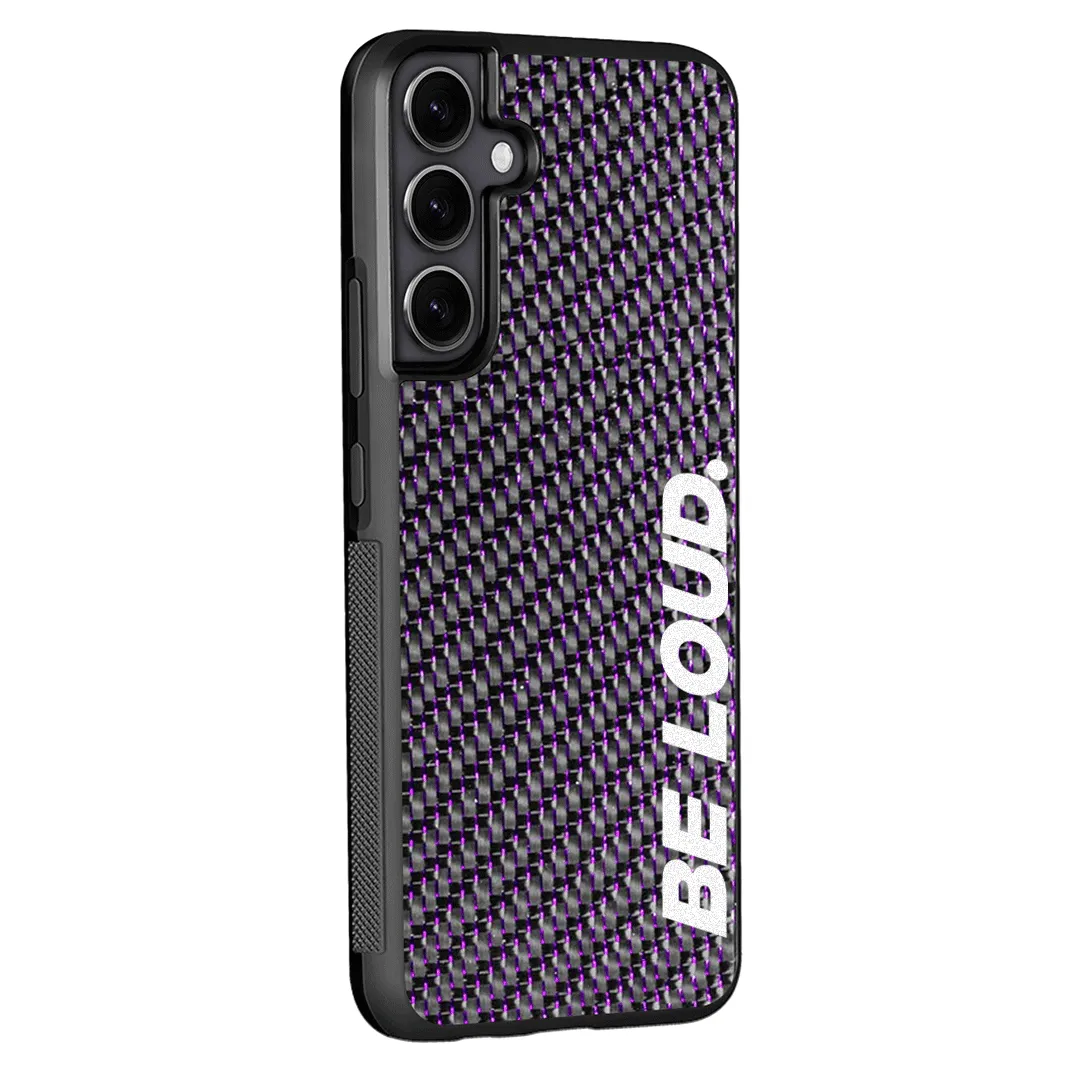 Samsung | Purple Lace Carbon Fiber Case | BE LOUD. x SCF sold by Simply Carbon Fiber product image thumbnail 4