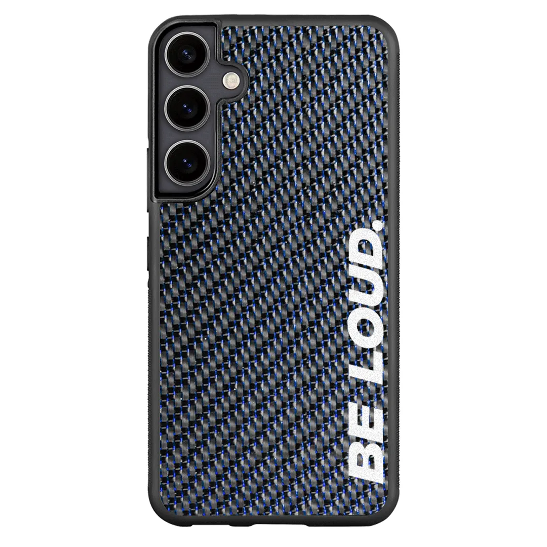 Samsung | Blue Lace Carbon Fiber Case | BE LOUD. x SCF sold by Simply Carbon Fiber product image thumbnail 5