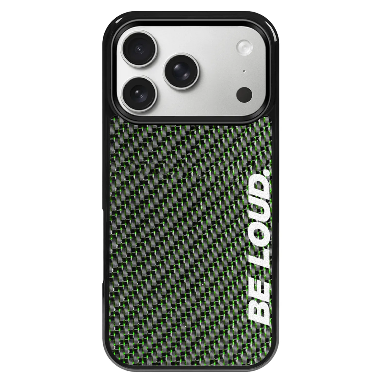 iPhone | Green Lace Carbon Fiber Case | BE LOUD. x SCF sold by Simply Carbon Fiber product image thumbnail 2