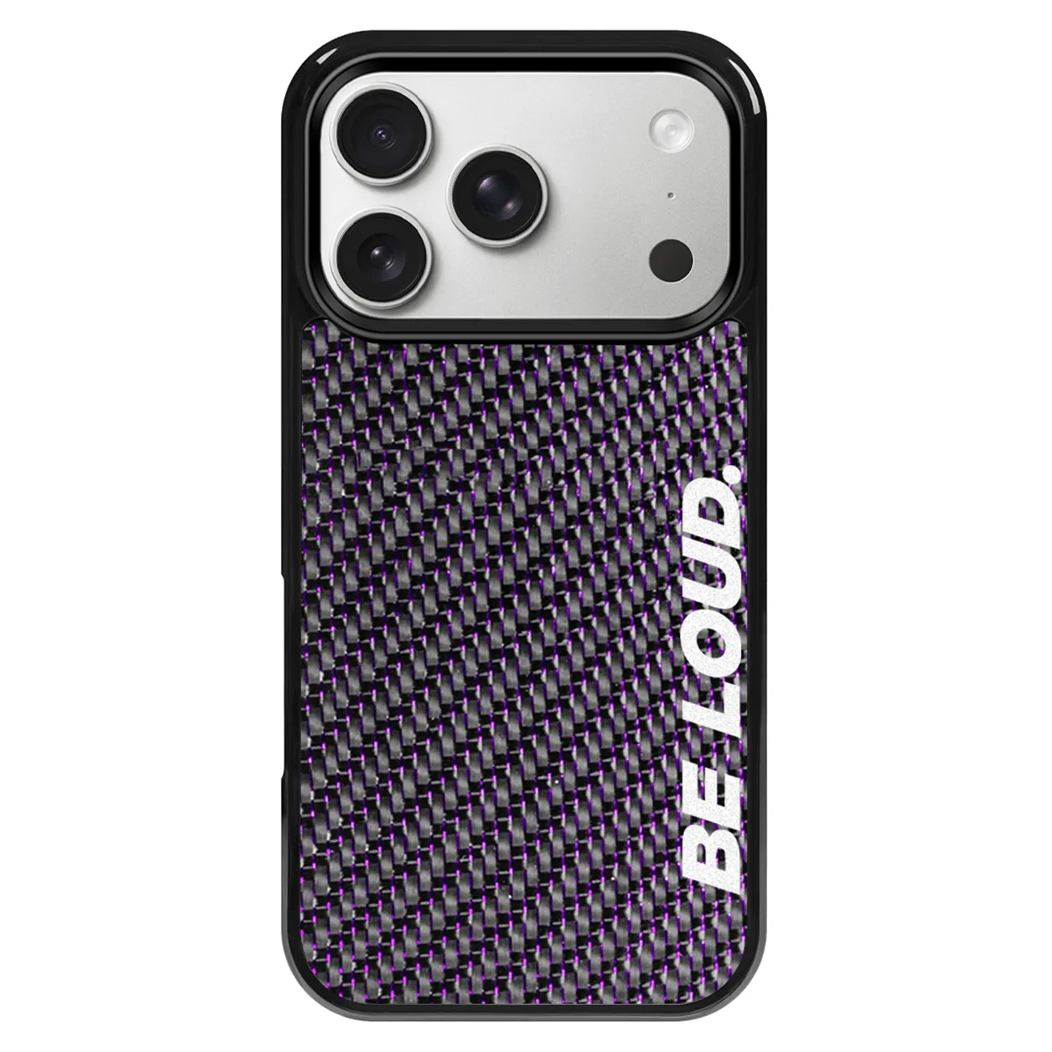iPhone | Purple Lace Carbon Fiber Case | BE LOUD. x SCF sold by Simply Carbon Fiber product image thumbnail 2
