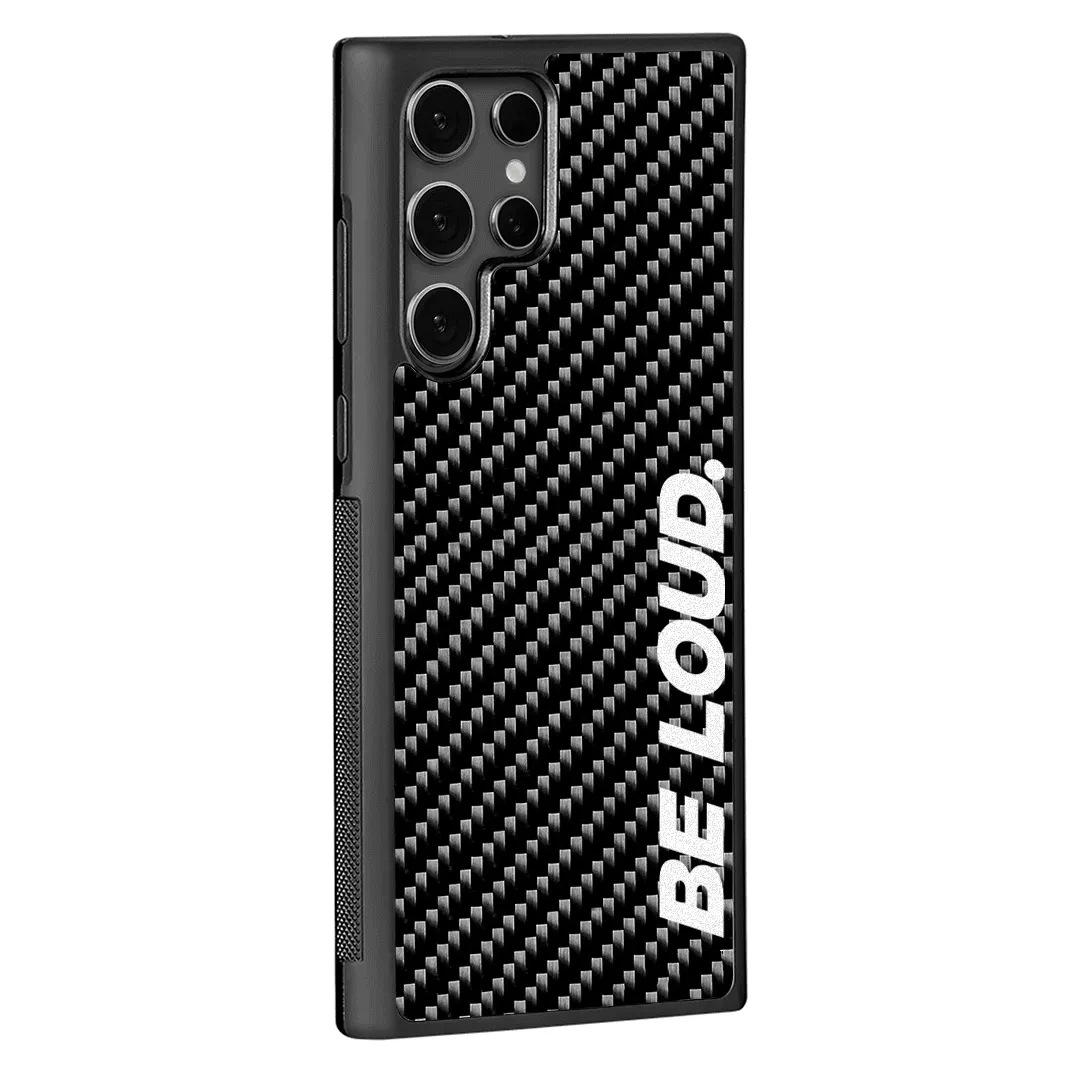 Samsung | Carbon Fiber Case | BE LOUD. x SCF sold by Simply Carbon Fiber