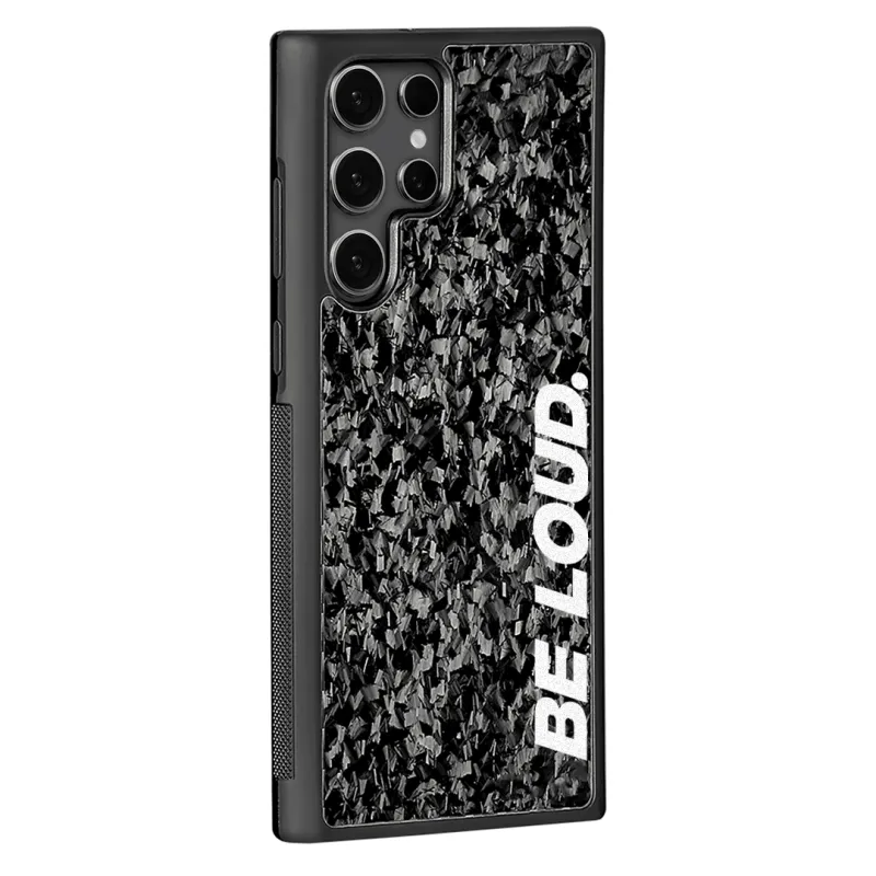 Samsung | Forged Carbon Fiber Case | BE LOUD. x SCF sold by Simply Carbon Fiber