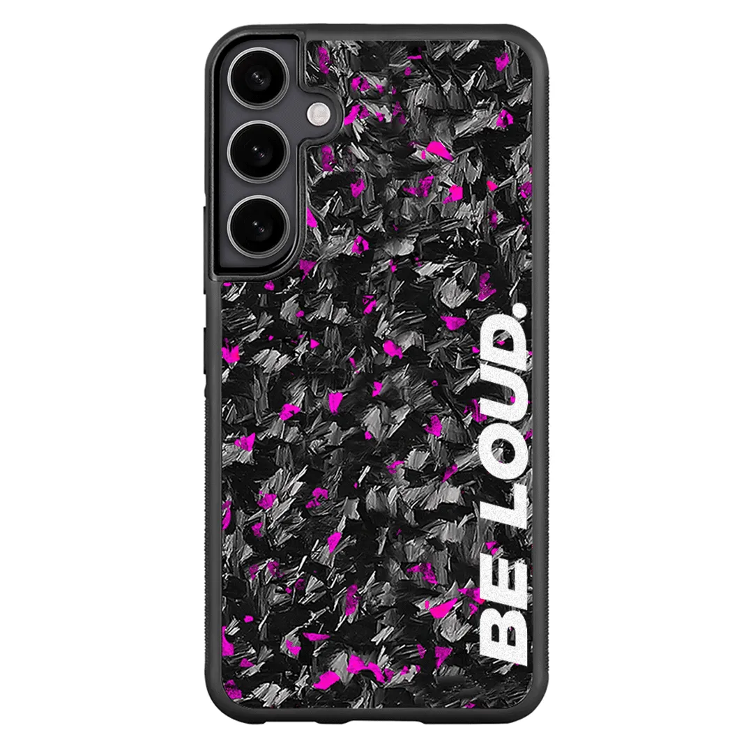 Samsung | Purple Flake Forged Carbon Fiber Case | BE LOUD. x SCF sold by Simply Carbon Fiber product image thumbnail 5