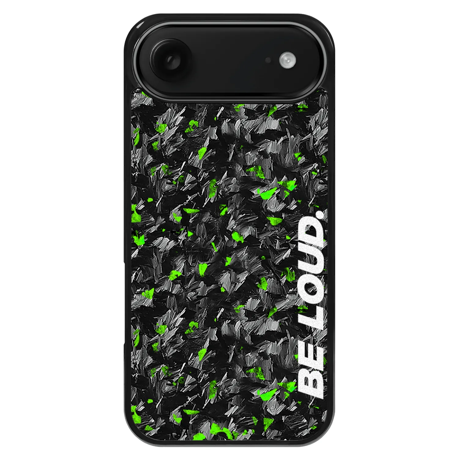 iPhone | Green Flake Forged Carbon Fiber Case | BE LOUD. x SCF sold by Simply Carbon Fiber product image thumbnail 5