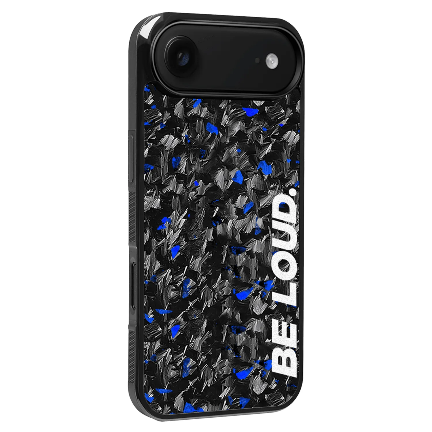 iPhone | Blue Flake Forged Carbon Fiber Case | BE LOUD. x SCF sold by Simply Carbon Fiber product image thumbnail 4