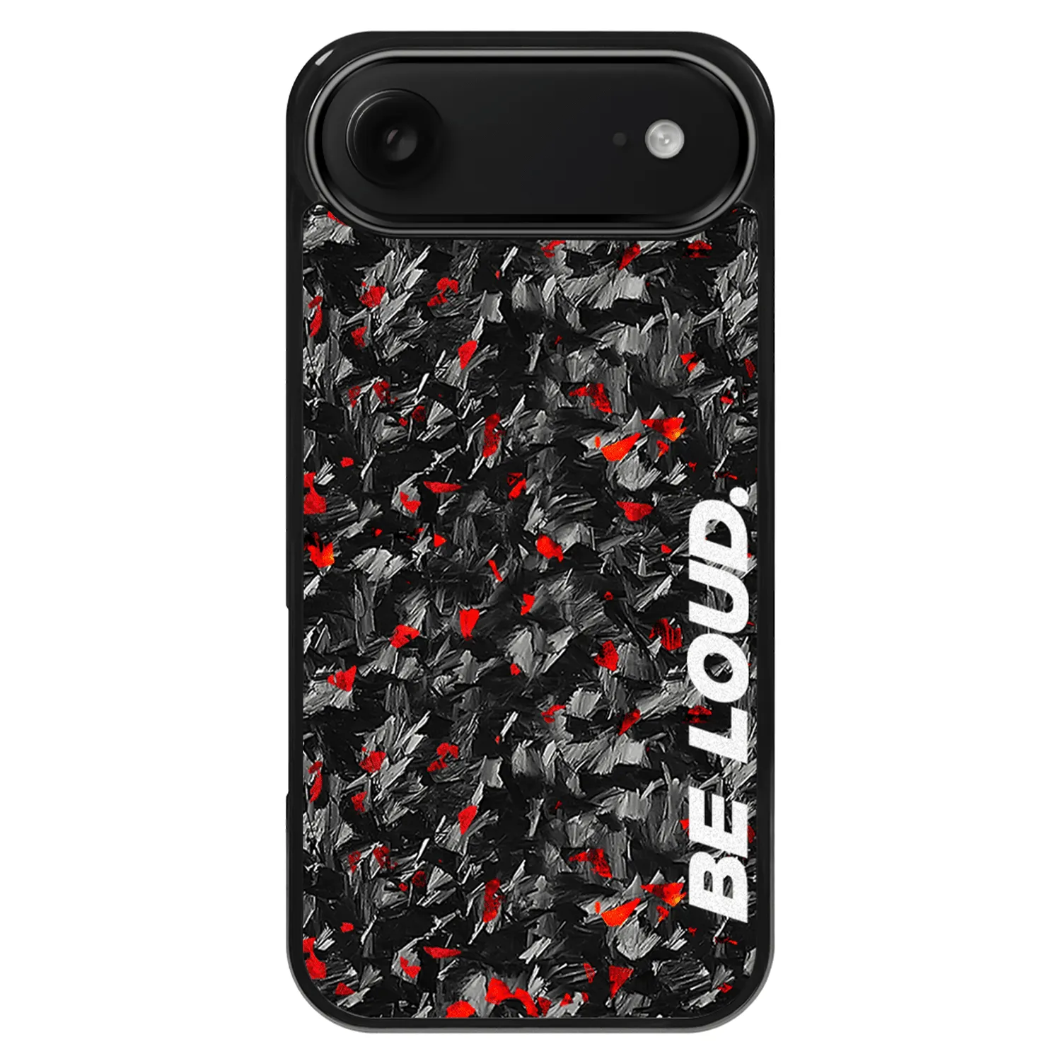 iPhone | Red Flake Forged Carbon Fiber Case | BE LOUD. x SCF sold by Simply Carbon Fiber product image thumbnail 5