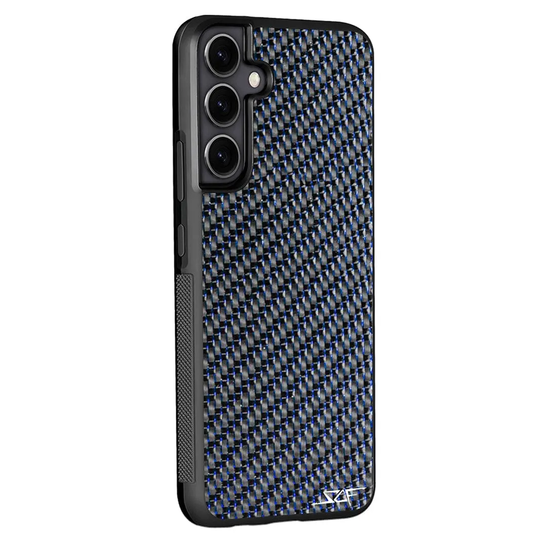 Samsung | Blue Lace Carbon Fiber Case | CLASSIC Series sold by Simply Carbon Fiber product image thumbnail 5