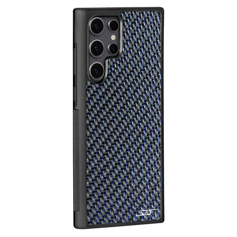 Samsung | Blue Lace Carbon Fiber Case | CLASSIC Series sold by Simply Carbon Fiber
