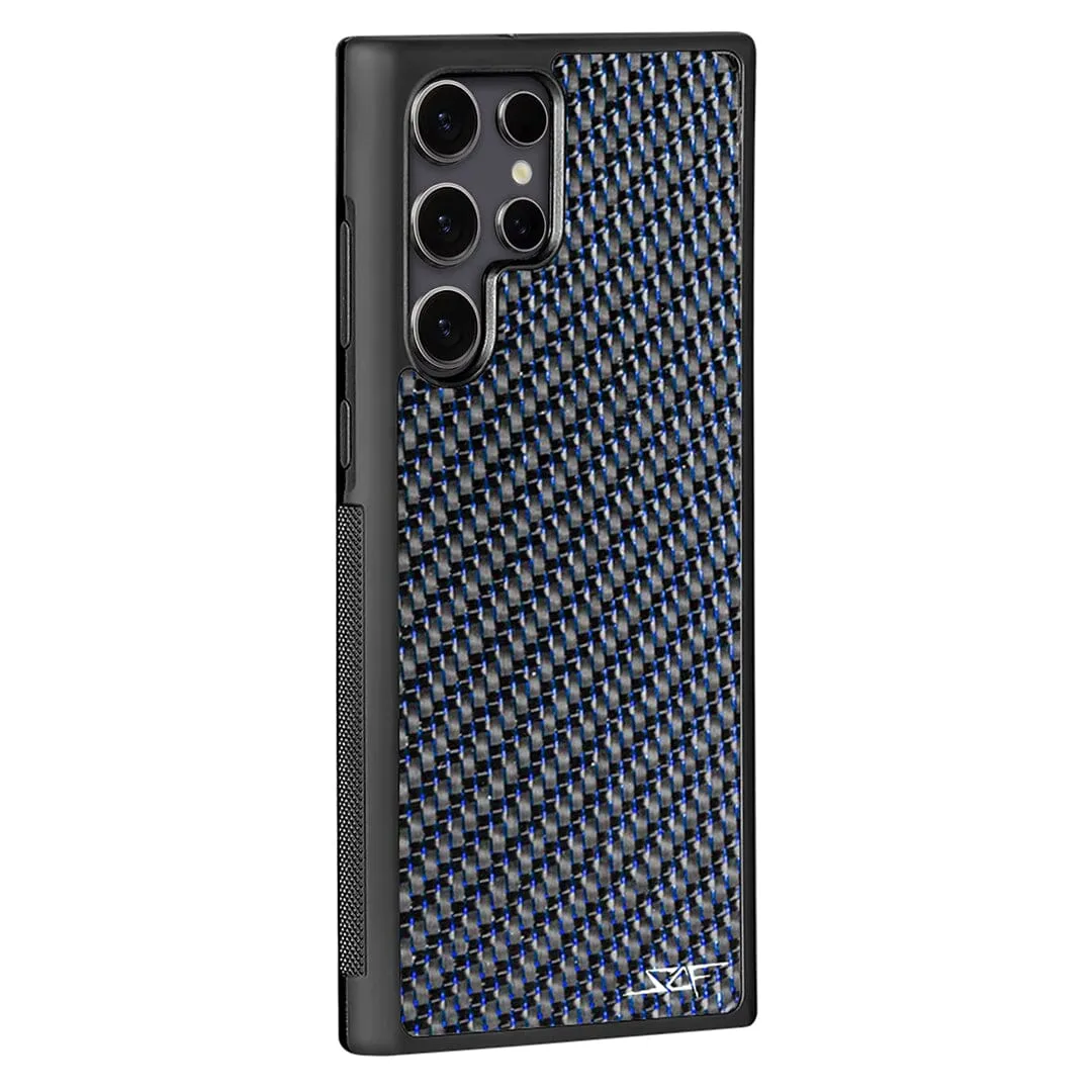 Samsung | Blue Lace Carbon Fiber Case | CLASSIC Series sold by Simply Carbon Fiber