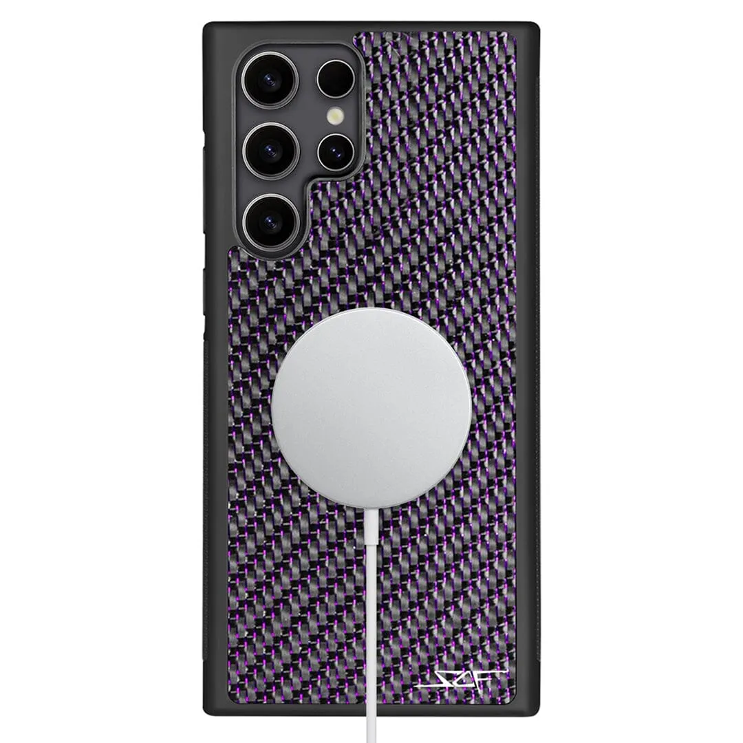 Samsung | Purple Lace Carbon Fiber Case | CLASSIC Series sold by Simply Carbon Fiber product image thumbnail 2