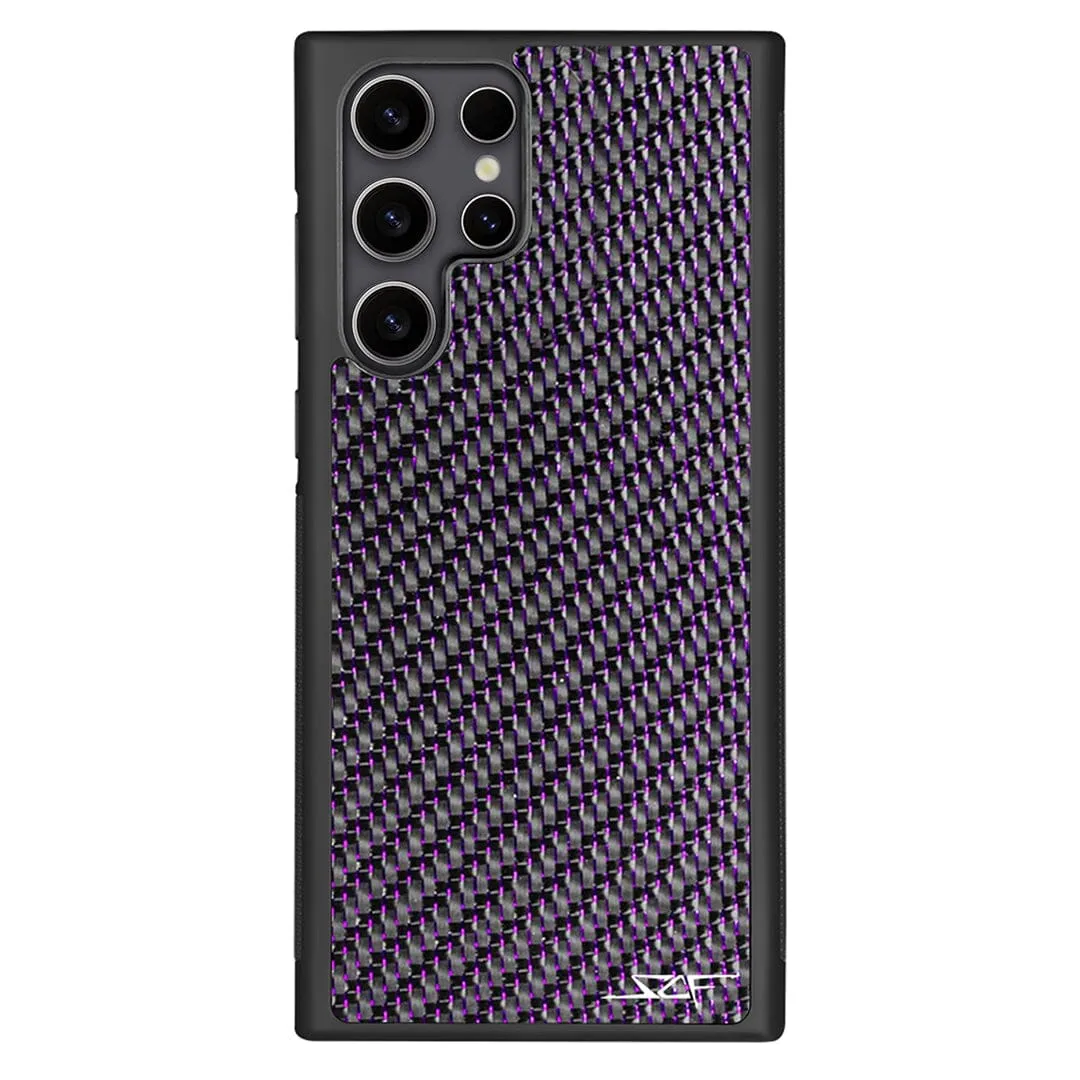 Samsung | Purple Lace Carbon Fiber Case | CLASSIC Series sold by Simply Carbon Fiber product image thumbnail 3