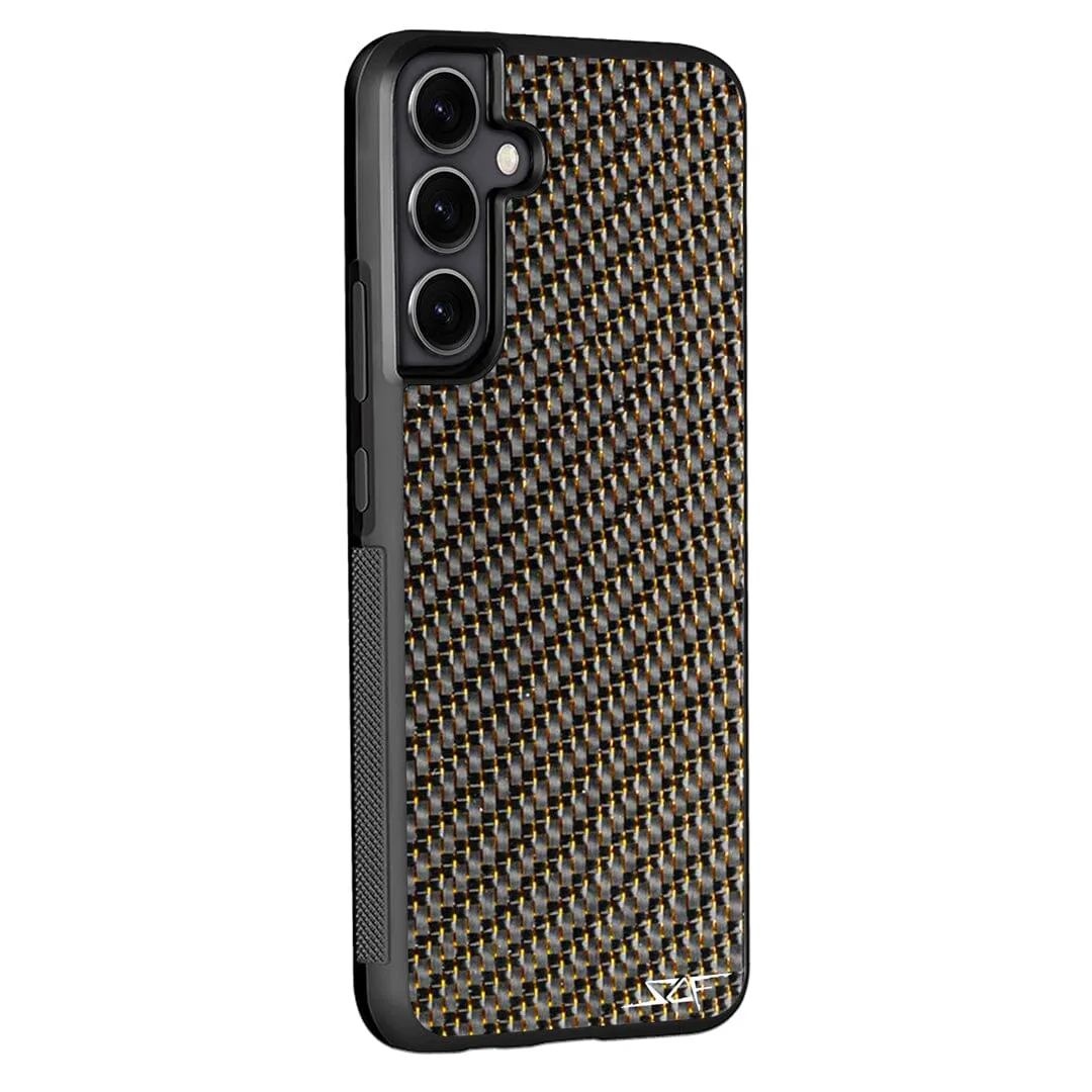Samsung | Gold Lace Carbon Fiber Case | CLASSIC Series sold by Simply Carbon Fiber product image thumbnail 5