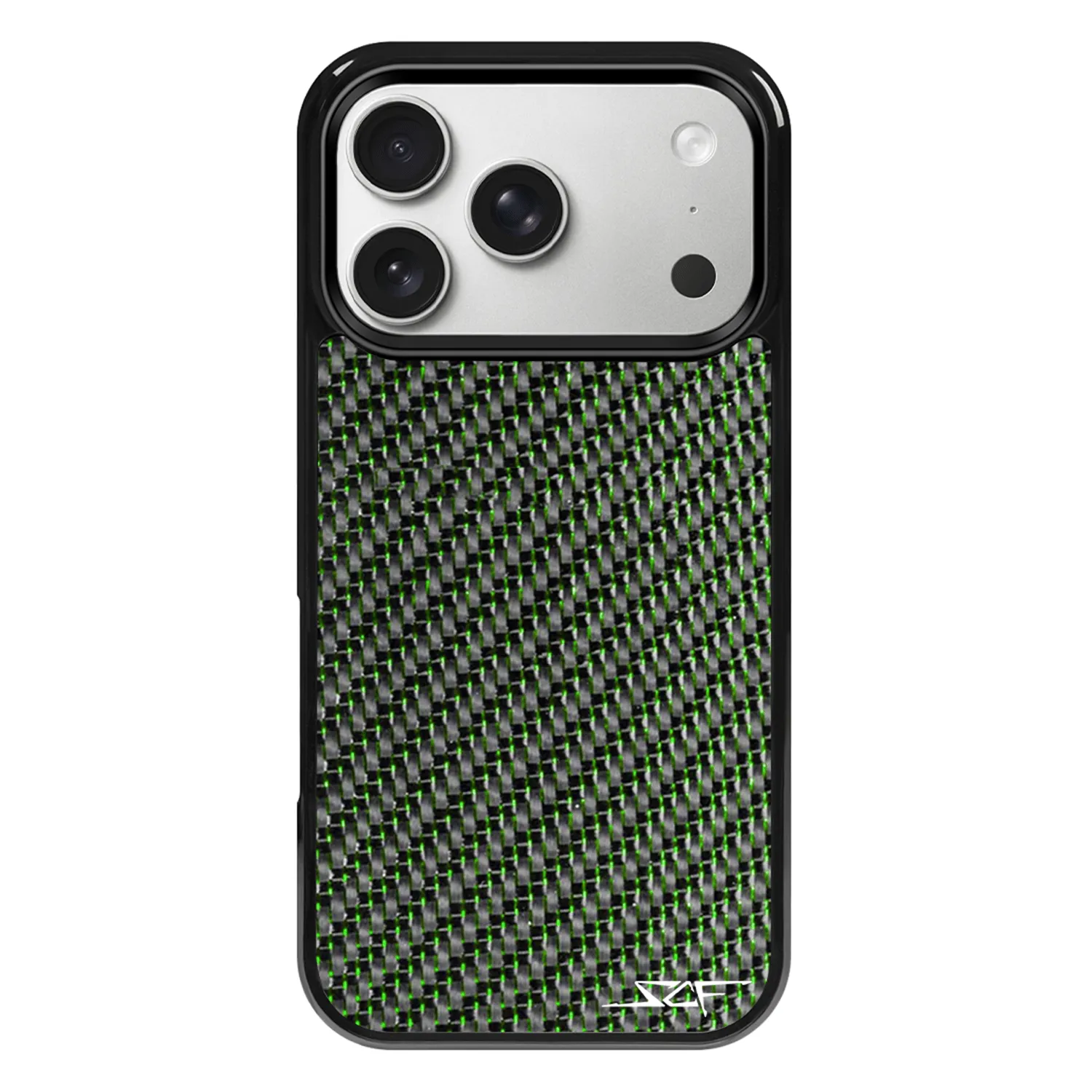 iPhone | Green Lace Carbon Fiber Case | CLASSIC Series sold by Simply Carbon Fiber product image thumbnail 3