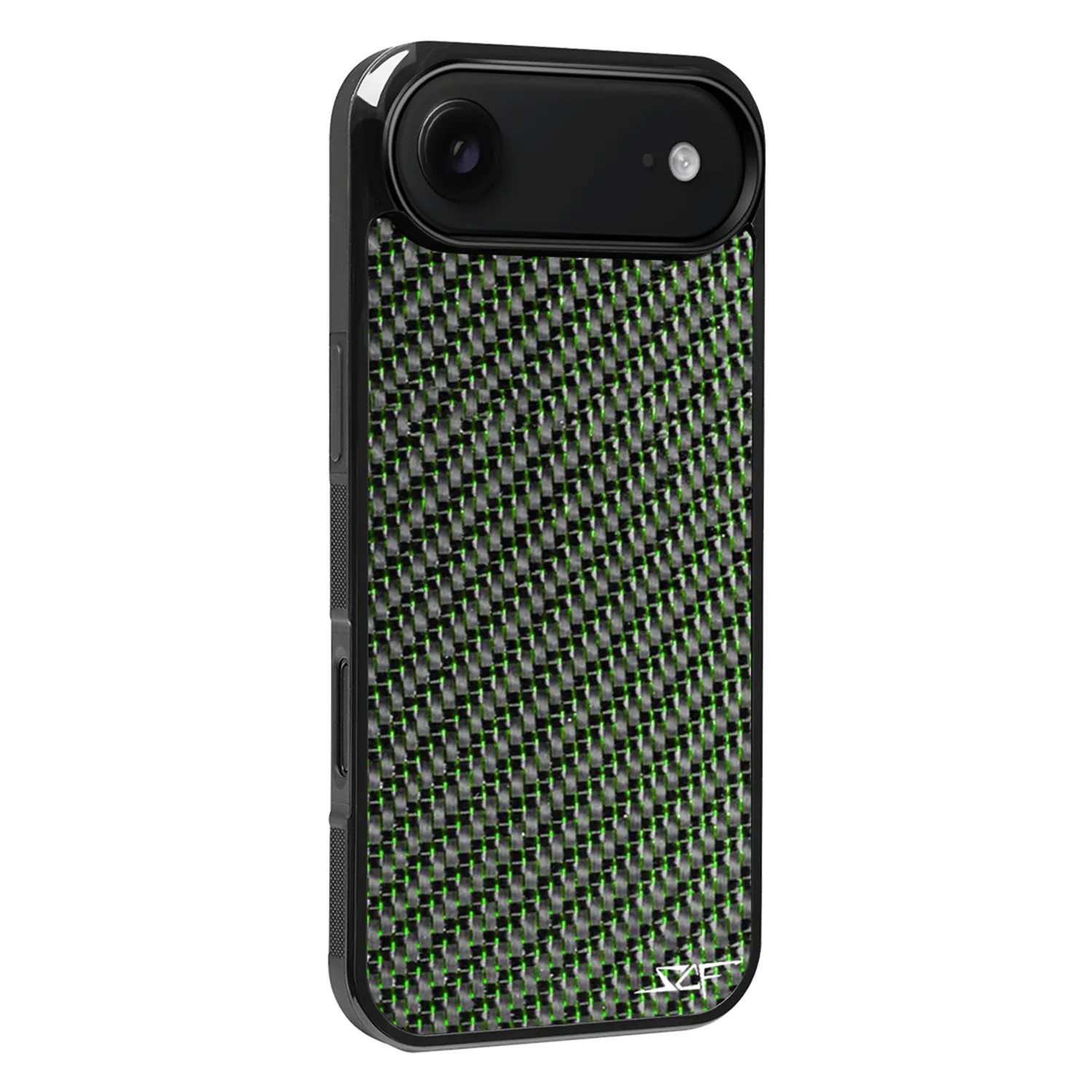 iPhone | Green Lace Carbon Fiber Case | CLASSIC Series sold by Simply Carbon Fiber product image thumbnail 5