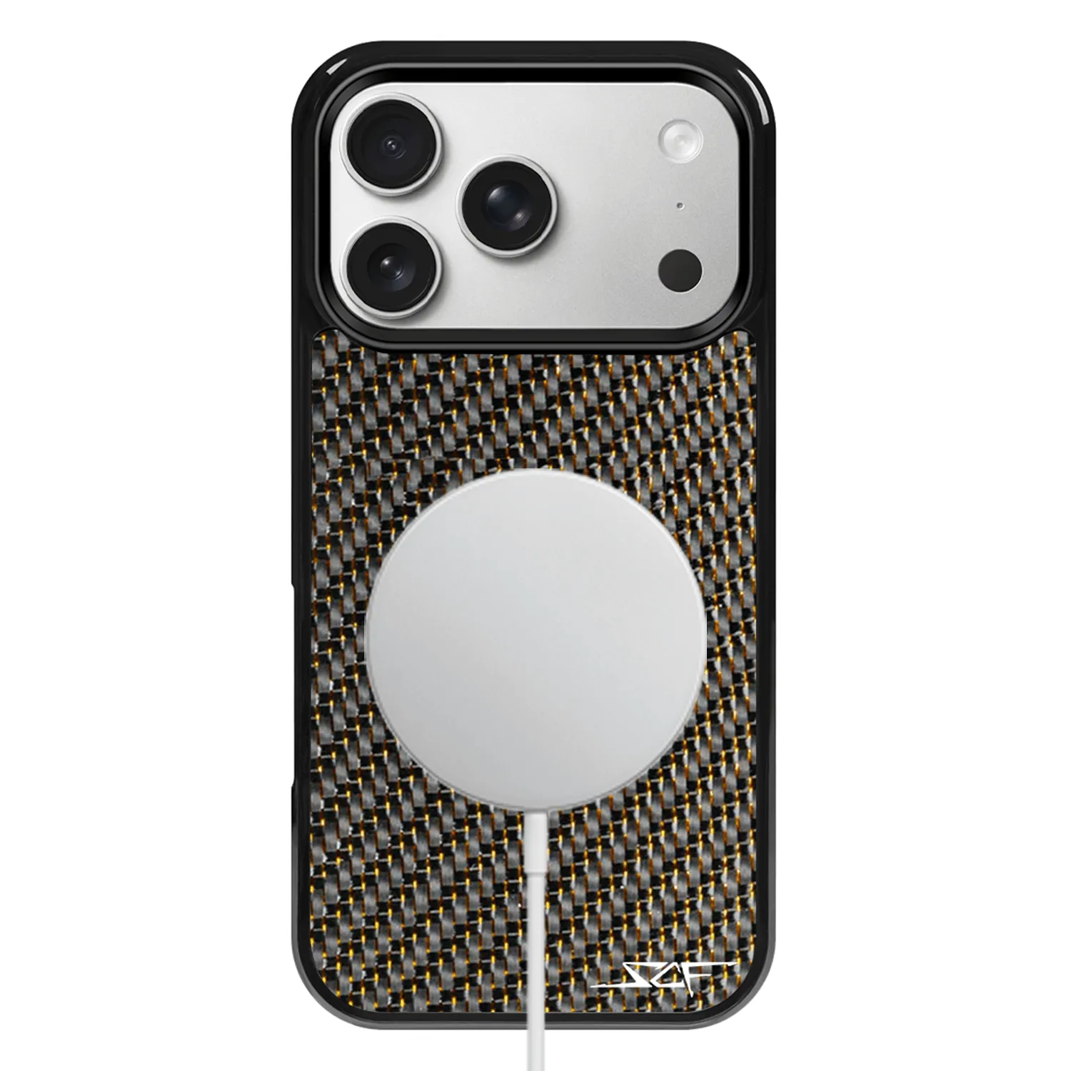 iPhone | Gold Lace Carbon Fiber Case | CLASSIC Series sold by Simply Carbon Fiber product image thumbnail 2
