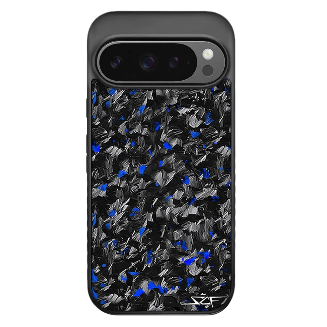 Google Pixel | Blue Flake Forged Carbon Fiber Case | CLASSIC Series sold by Simply Carbon Fiber product image thumbnail 2