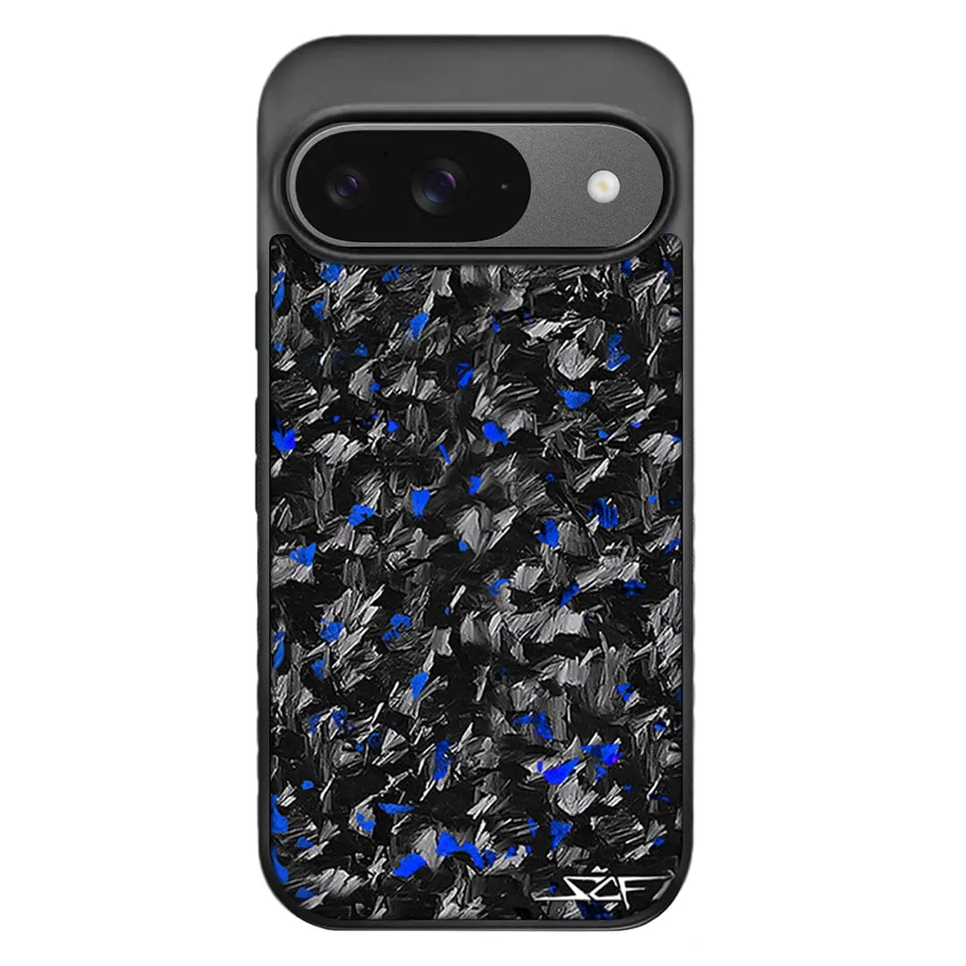 Google Pixel | Blue Flake Forged Carbon Fiber Case | CLASSIC Series sold by Simply Carbon Fiber product image thumbnail 4