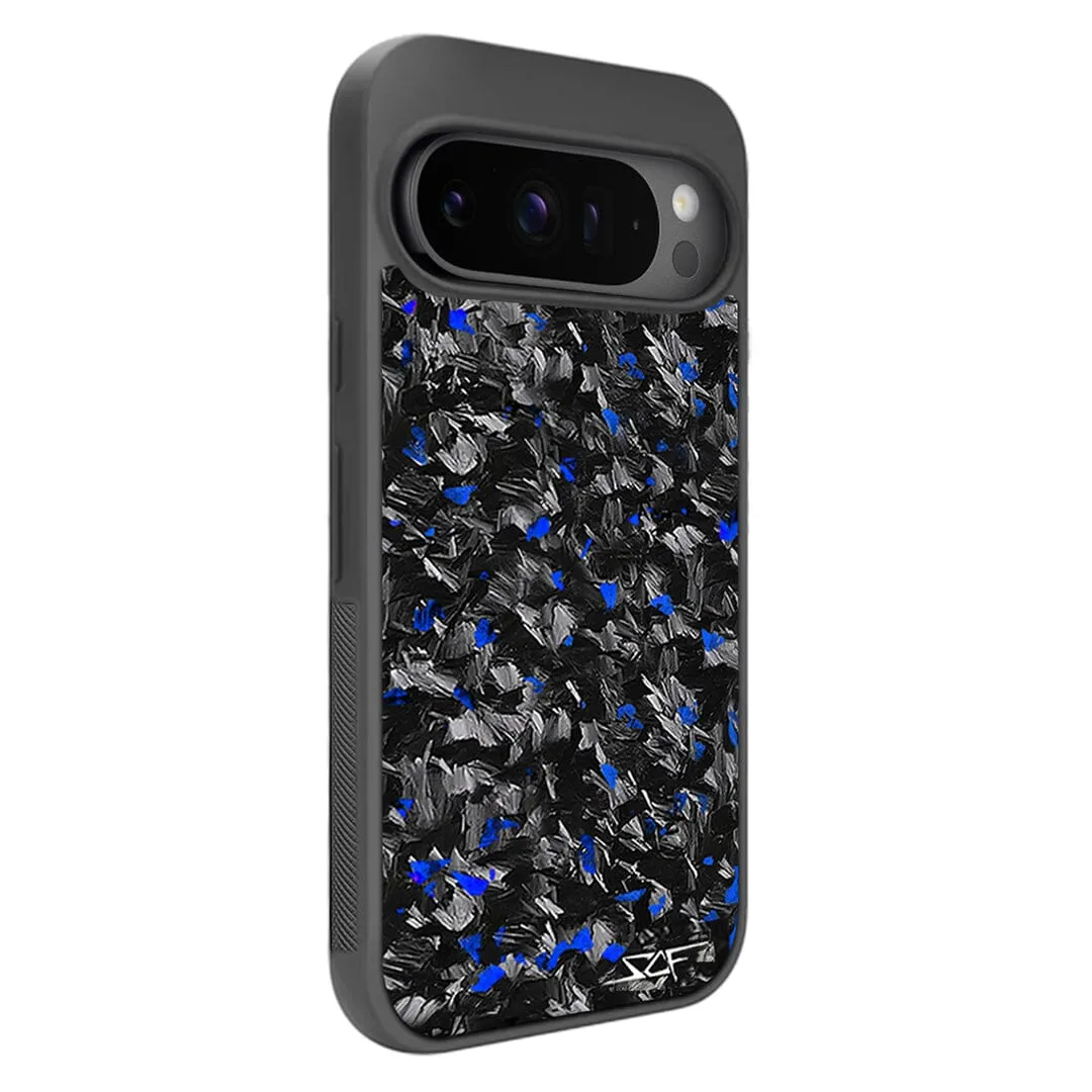 Google Pixel | Blue Flake Forged Carbon Fiber Case | CLASSIC Series sold by Simply Carbon Fiber