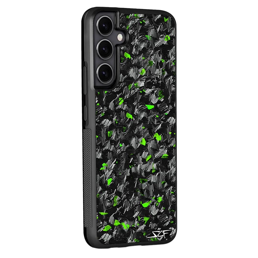 Samsung | Green Flake Forged Carbon Fiber Case | CLASSIC Series sold by Simply Carbon Fiber product image thumbnail 5