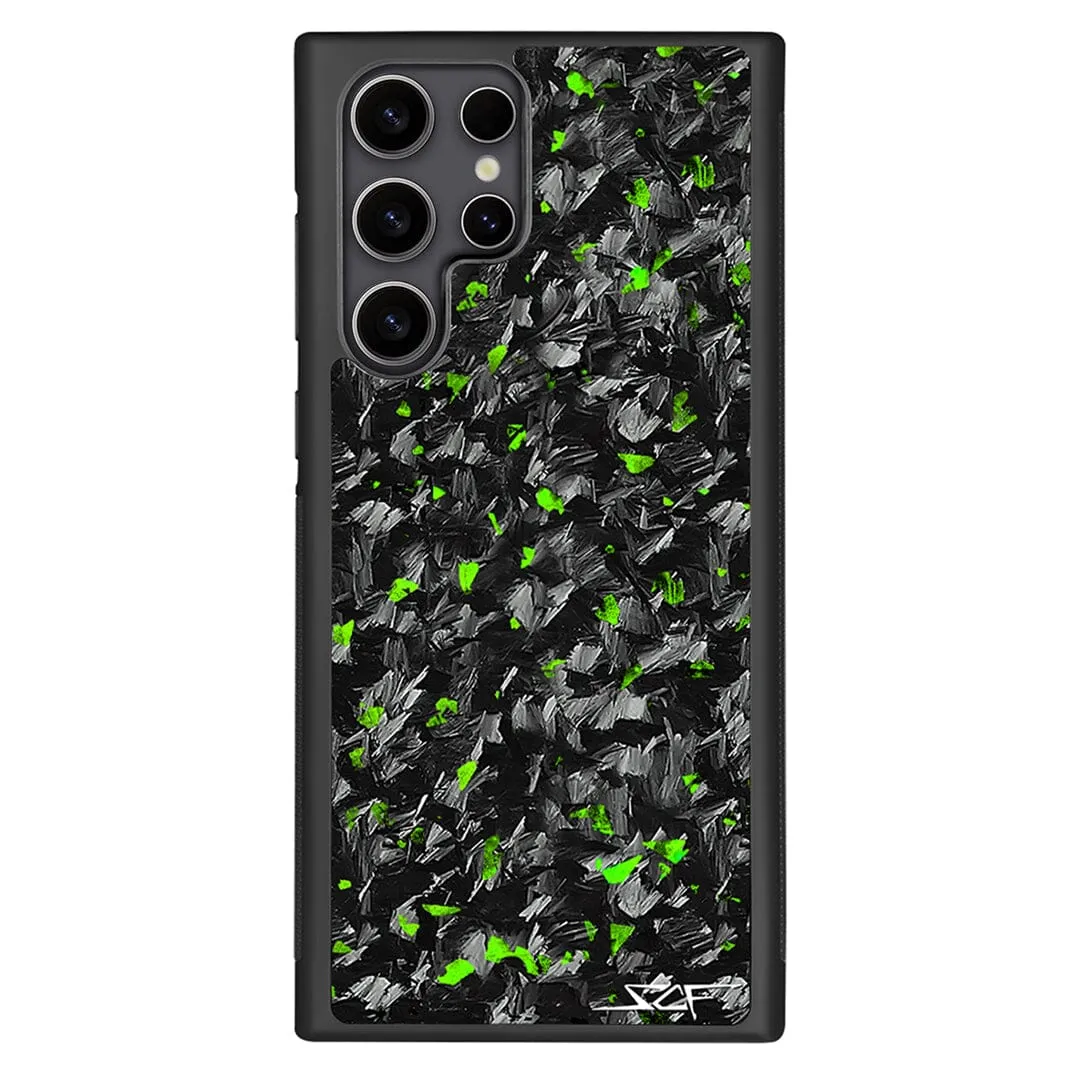 Samsung | Green Flake Forged Carbon Fiber Case | CLASSIC Series sold by Simply Carbon Fiber product image thumbnail 3