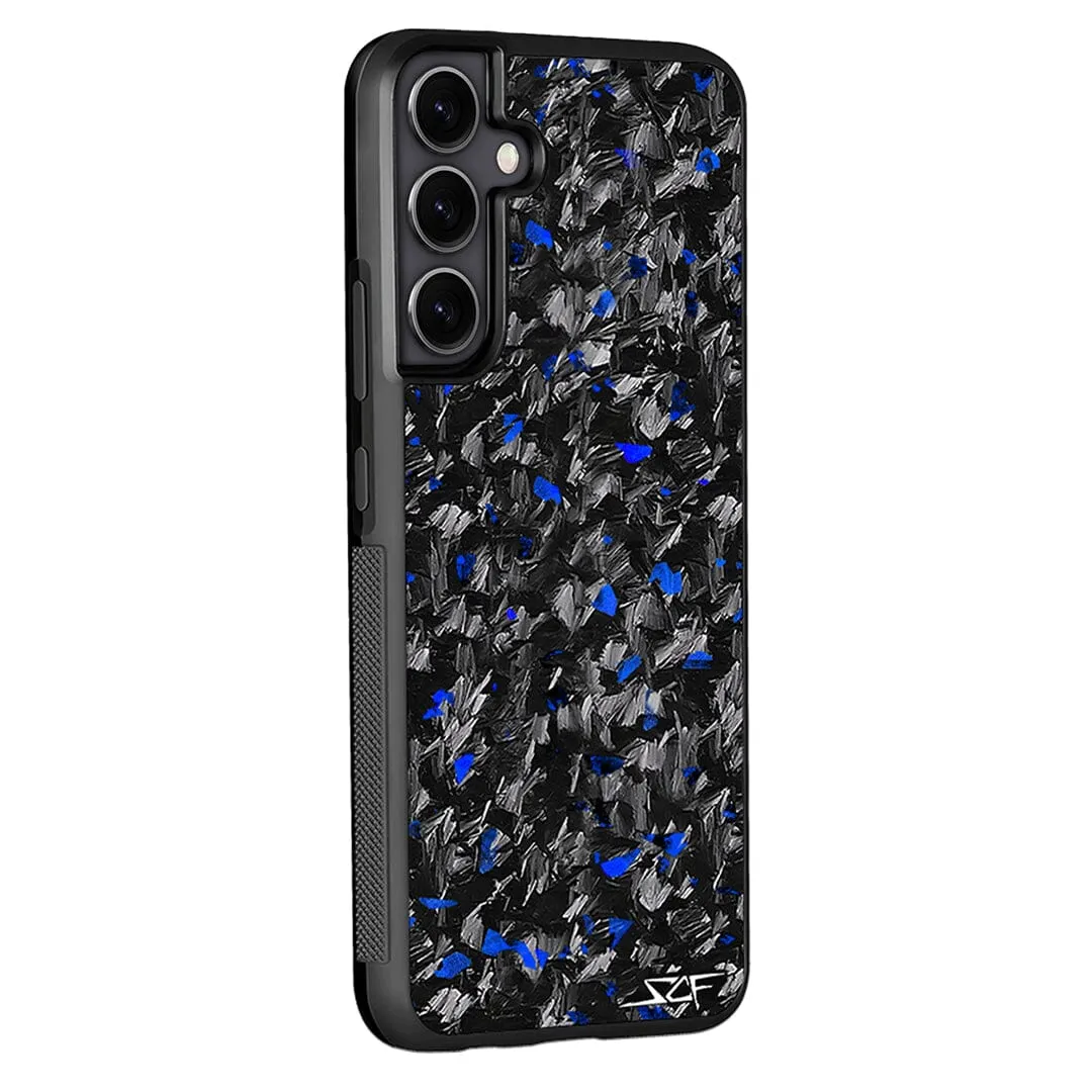 Samsung | Blue Flake Forged Carbon Fiber Case | CLASSIC Series sold by Simply Carbon Fiber product image thumbnail 5