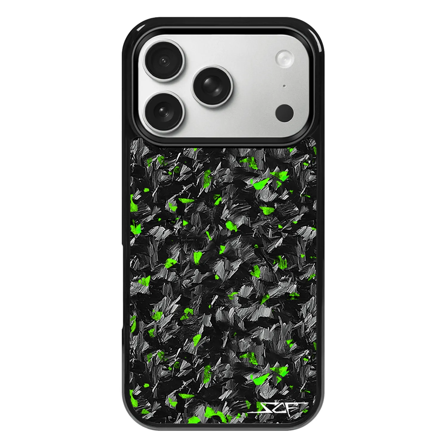 iPhone | Green Flake Forged Carbon Fiber Case | CLASSIC Series sold by Simply Carbon Fiber product image thumbnail 3