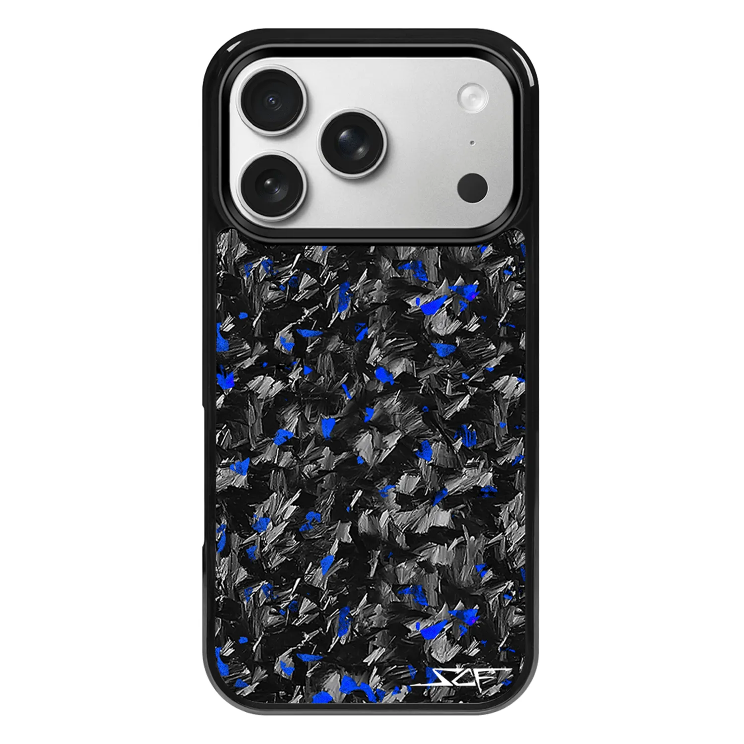 iPhone | Blue Flake Forged Carbon Fiber Case | CLASSIC Series sold by Simply Carbon Fiber product image thumbnail 3