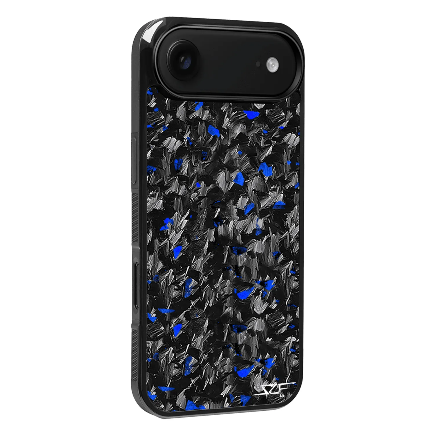 iPhone | Blue Flake Forged Carbon Fiber Case | CLASSIC Series sold by Simply Carbon Fiber product image thumbnail 5