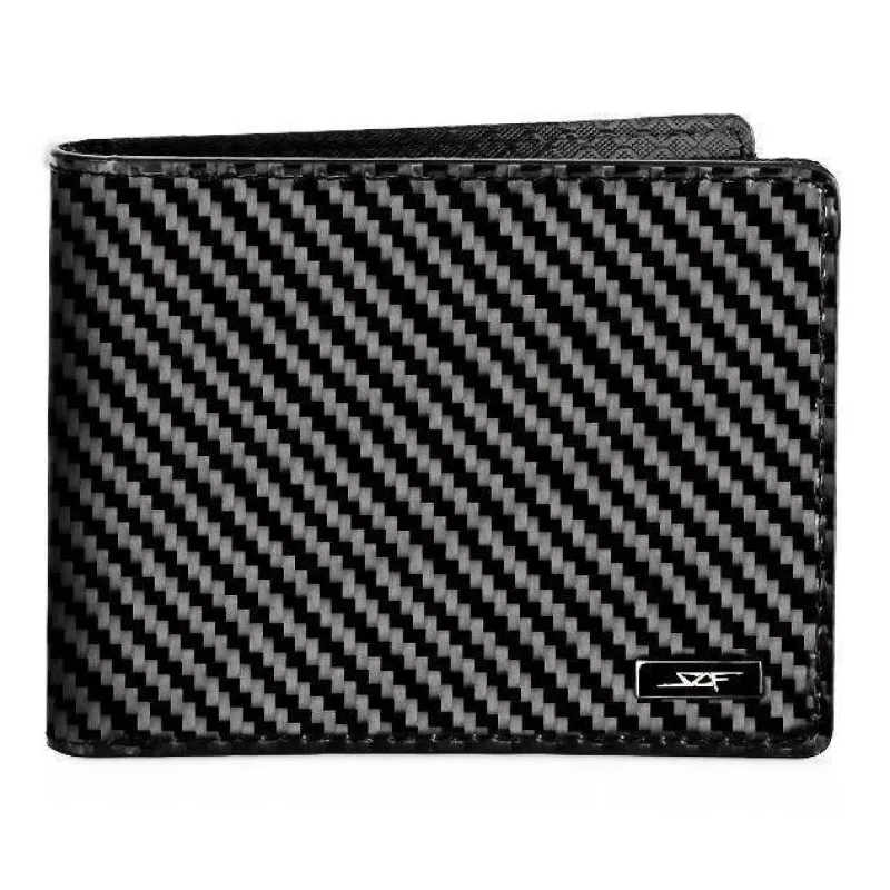 Real Flexible Carbon Fiber Bi-Fold Wallet made by Simply Carbon Fiber