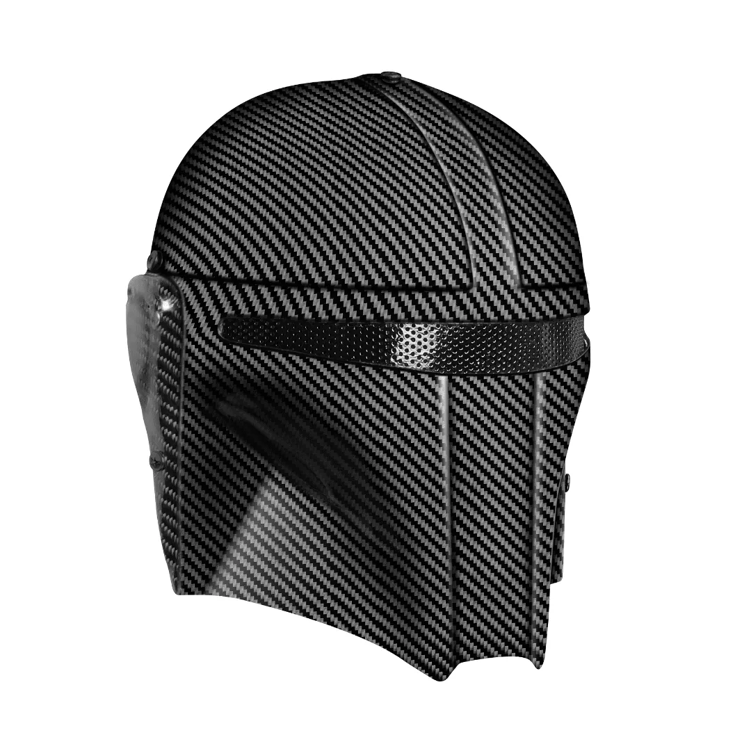 Warrior Carbon Fiber Mask sold by Simply Carbon Fiber product image thumbnail 2