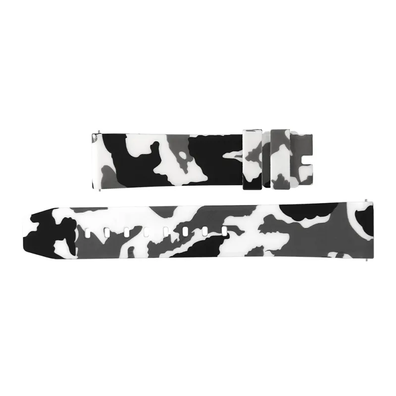 APOLLO Series Strap | WHITE CAMO made by Simply Carbon Fiber