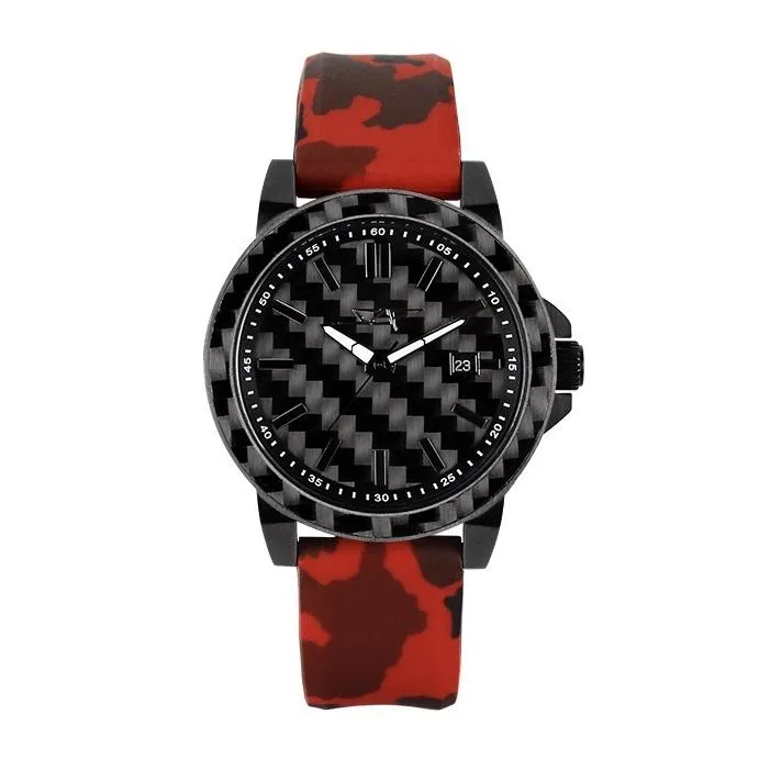APOLLO Series Strap | RED CAMO sold by Simply Carbon Fiber product image thumbnail 2