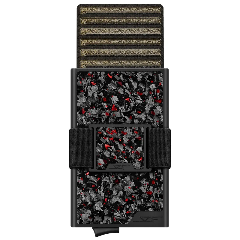 Ultra Carbon Fiber Pop-Up Wallet made by Simply Carbon Fiber