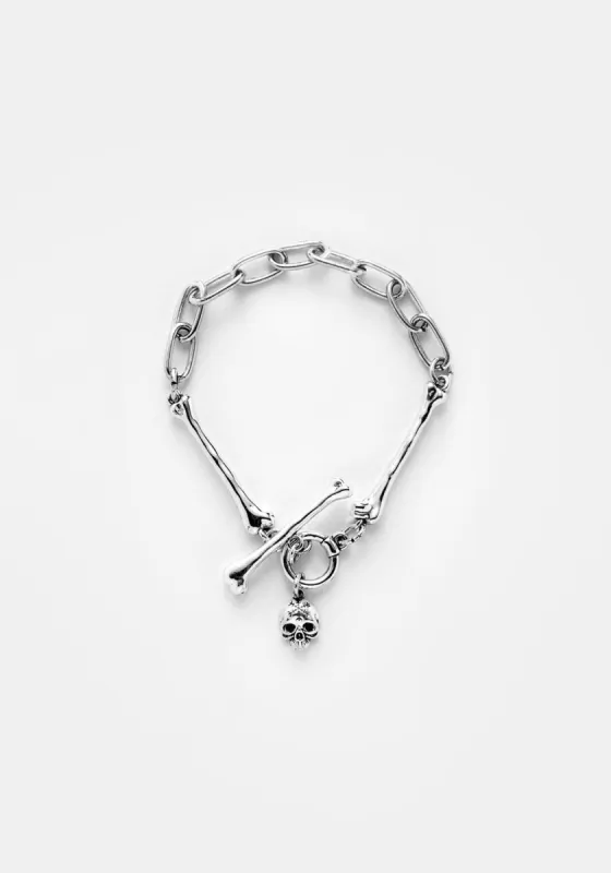 MORI BONES BLACK AGATE BRACELET sold by Disturbia