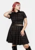 Jinx Check Co Ord Skirt sold by Disturbia