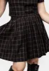 Jinx Check Co Ord Skirt sold by Disturbia