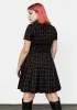 Jinx Check Co Ord Skirt sold by Disturbia