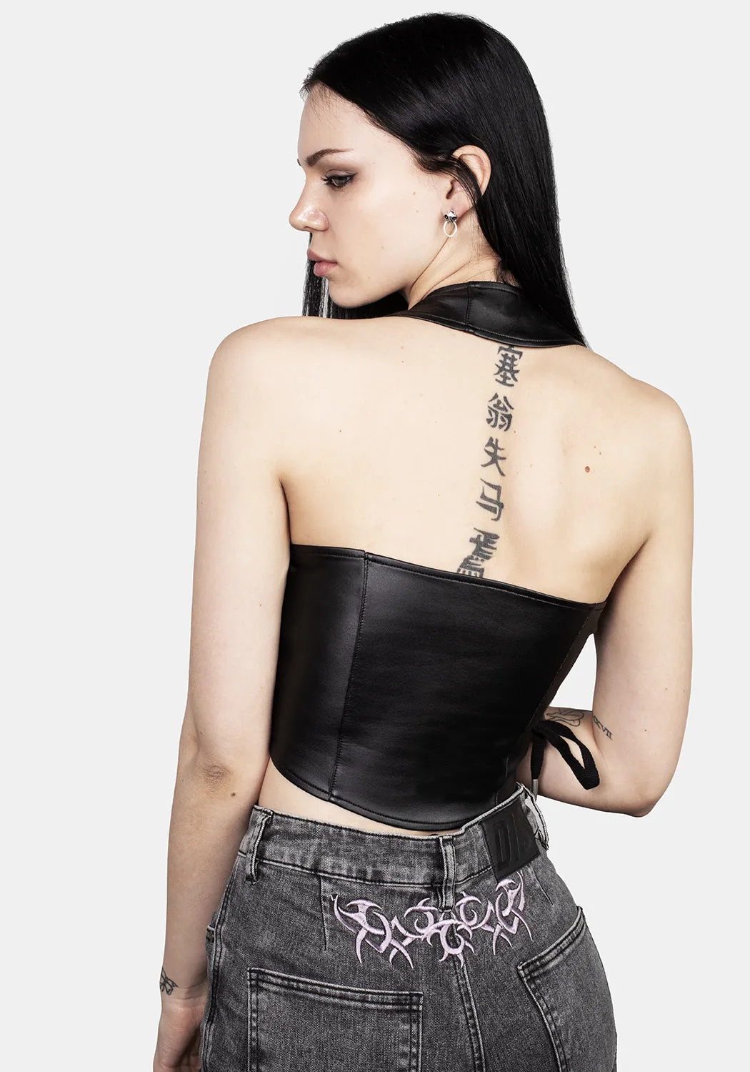 Coyote Halter Waistcoat sold by Disturbia product image thumbnail 2