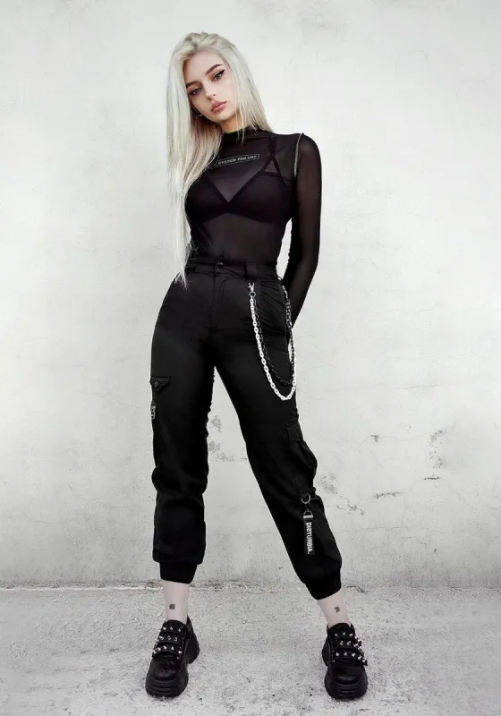 Glitch Cargo Pants sold by Disturbia