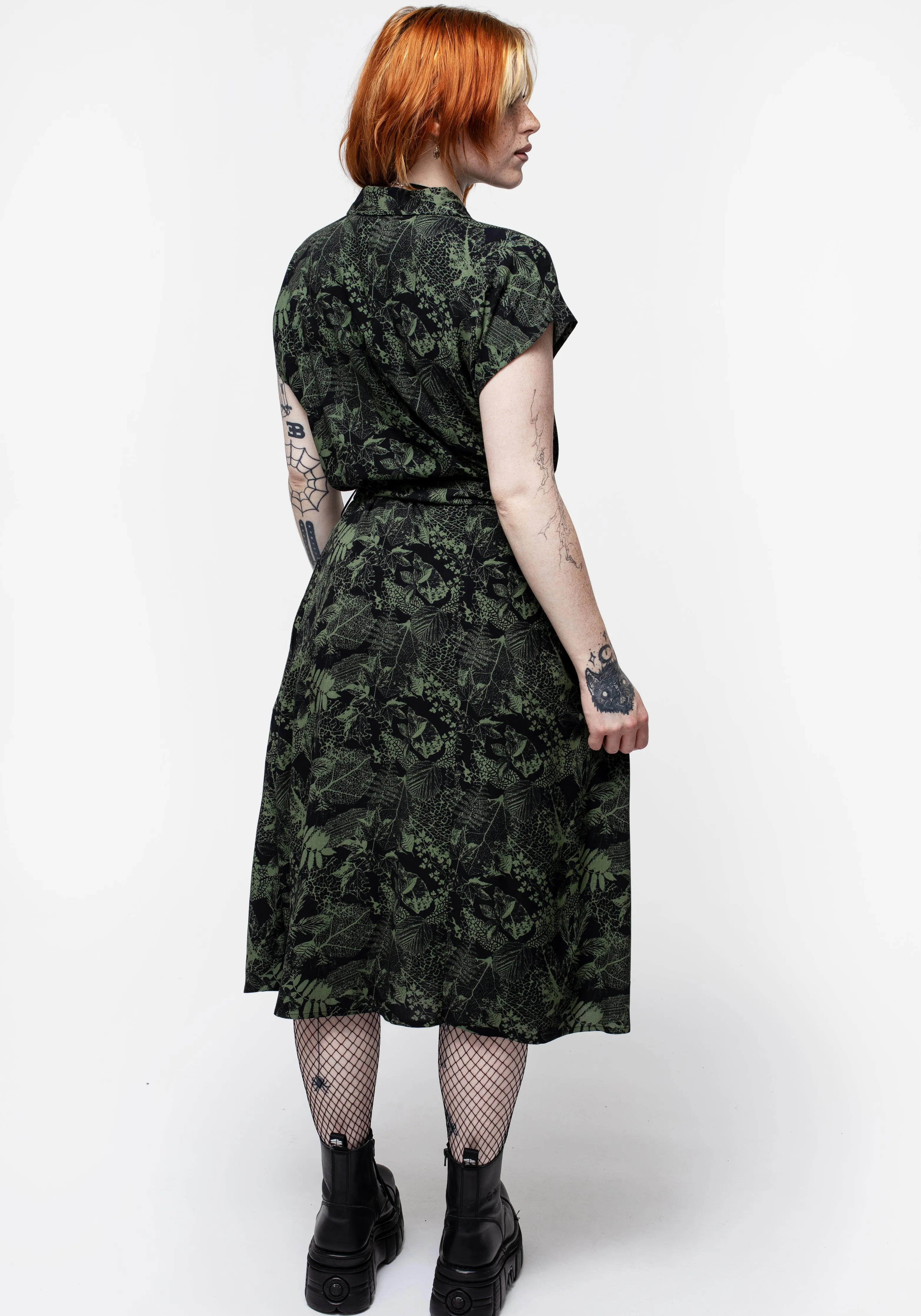 Daphne Midi Shirt Dress sold by Disturbia product image thumbnail 3