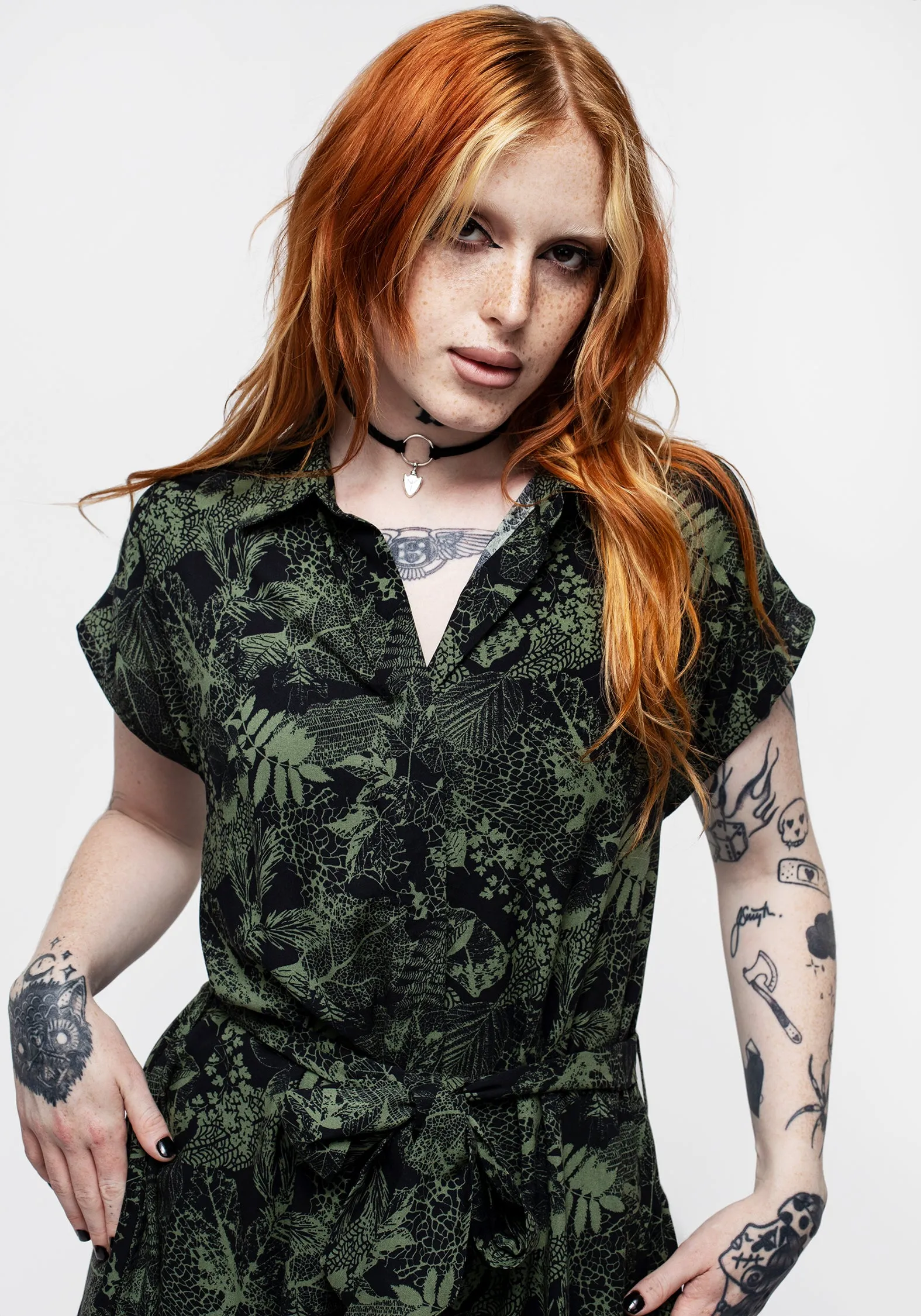 Daphne Midi Shirt Dress sold by Disturbia product image thumbnail 4