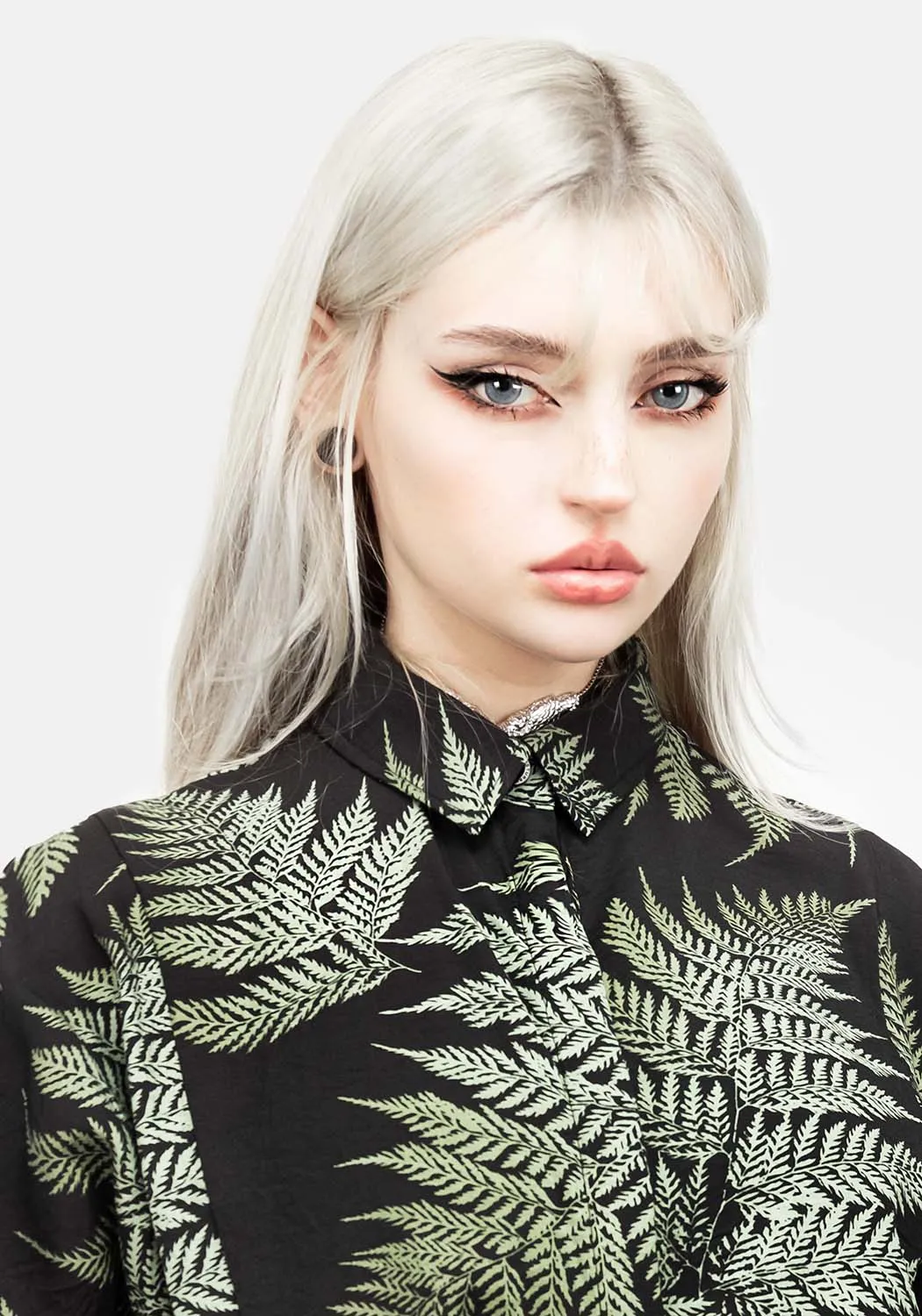 Fern Midi Shirt Dress sold by Disturbia product image thumbnail 2